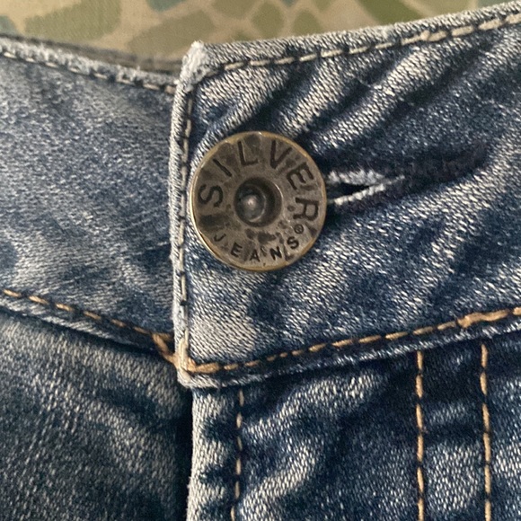 Silver Julia Boot Leg Jeans 33 - Picture 3 of 14